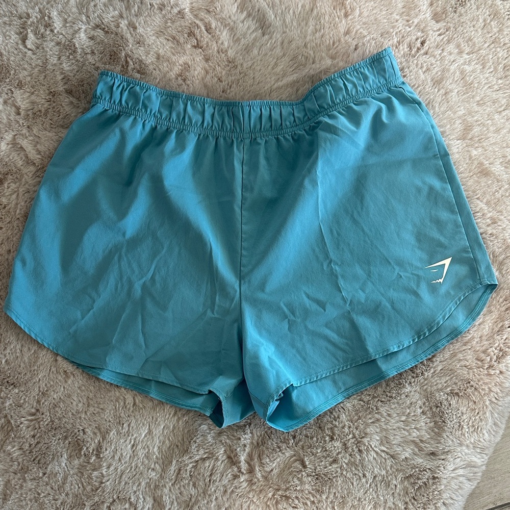 Gymshark Teal Athletic Shorts